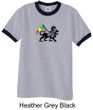 Rasta Lion Ringer Shirt