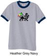 Rasta Lion Ringer Shirt