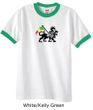 Rasta Lion Ringer Shirt
