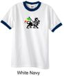 Rasta Lion Ringer Shirt