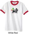 Rasta Lion Ringer Shirt