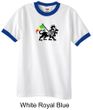 Rasta Lion Ringer Shirt