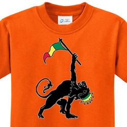 Rasta Triangle Kids Shirts
