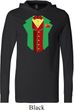 Rasta Vest Tuxedo Lightweight Hoodie