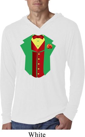 Rasta Vest Tuxedo Lightweight Hoodie Tee