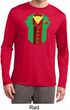 Rasta Vest Tuxedo Moisture Wicking Long Sleeve