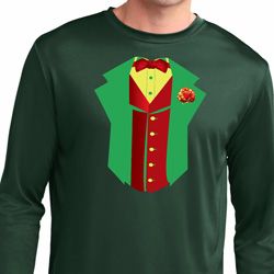 Rasta Vest Tuxedo Moisture Wicking Long Sleeve