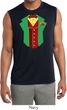 Rasta Vest Tuxedo Moisture Wicking Sleeveless Shirt