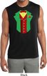 Rasta Vest Tuxedo Moisture Wicking Sleeveless Shirt