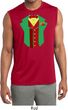 Rasta Vest Tuxedo Moisture Wicking Sleeveless Shirt