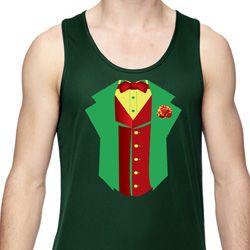 Rasta Vest Tuxedo Moisture Wicking Tank Top