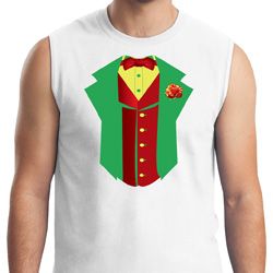 Rasta Vest Tuxedo Muscle Shirt