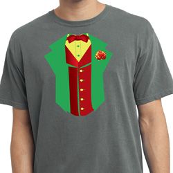 Rasta Vest Tuxedo Pigment Dyed T-shirt