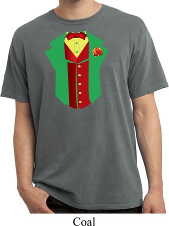 Rasta Vest Tuxedo Pigment Dyed T-shirt