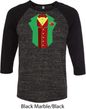 Rasta Vest Tuxedo Raglan Shirt