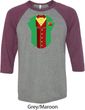 Rasta Vest Tuxedo Raglan Shirt