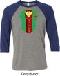 Rasta Vest Tuxedo Raglan Shirt