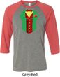 Rasta Vest Tuxedo Raglan Shirt