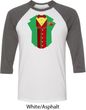 Rasta Vest Tuxedo Raglan Shirt