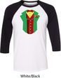 Rasta Vest Tuxedo Raglan Shirt