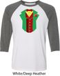 Rasta Vest Tuxedo Raglan Shirt