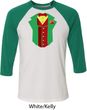 Rasta Vest Tuxedo Raglan Shirt