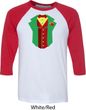 Rasta Vest Tuxedo Raglan Shirt