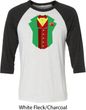 Rasta Vest Tuxedo Raglan Shirt