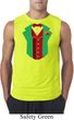 Rasta Vest Tuxedo Sleeveless Shirt
