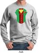 Rasta Vest Tuxedo Sweatshirt