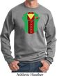 Rasta Vest Tuxedo Sweatshirt