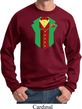 Rasta Vest Tuxedo Sweatshirt