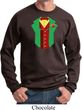 Rasta Vest Tuxedo Sweatshirt