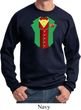 Rasta Vest Tuxedo Sweatshirt