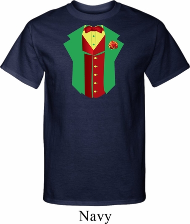 Rasta Vest Tuxedo Tall T-shirt