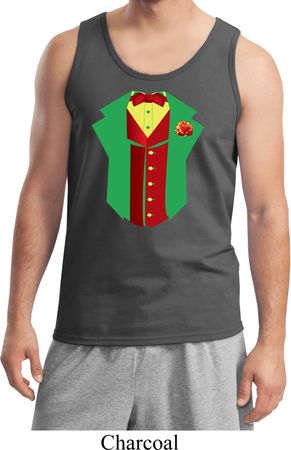 Rasta Vest Tuxedo Tank Top