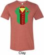 Rasta Vest Tuxedo Tri Blend T-shirt