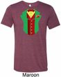 Rasta Vest Tuxedo Tri Blend T-shirt