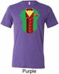 Rasta Vest Tuxedo Tri Blend T-shirt