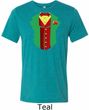 Rasta Vest Tuxedo Tri Blend T-shirt