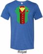 Rasta Vest Tuxedo Tri Blend T-shirt