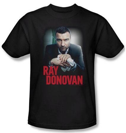 Ray Donovan Shirt Clean Hands Adult Black Tee T-Shirt