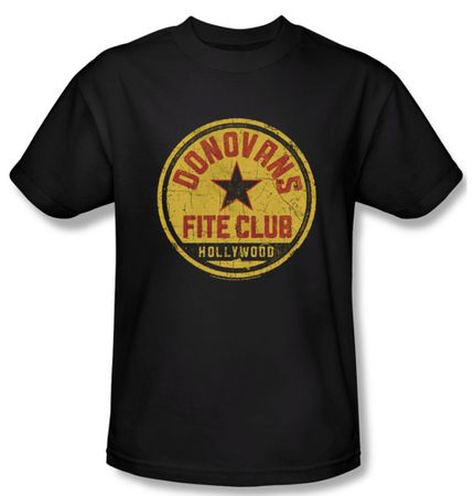 Ray Donovan Shirt Fite Club Adult Black Tee T-Shirt