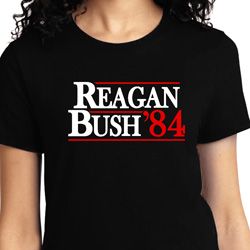 Reagan Bush 1984 Ladies Shirts