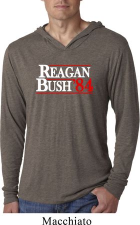 Reagan Bush 1984 Lightweight Hoodie Shirt