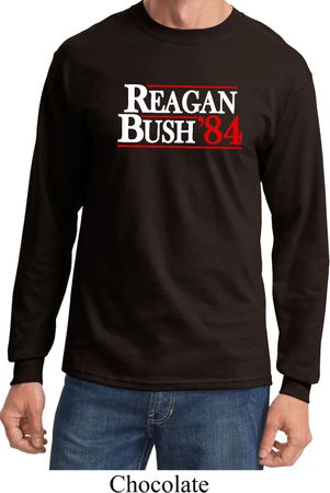 Reagan Bush 1984 Long Sleeve Shirt