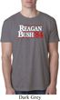 Reagan Bush 1984 Mens Burnout Shirt