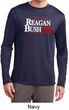Reagan Bush 1984 Mens Dry Wicking Long Sleeve Shirt