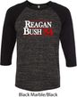 Reagan Bush 1984 Mens Raglan Shirt