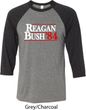 Reagan Bush 1984 Mens Raglan Shirt